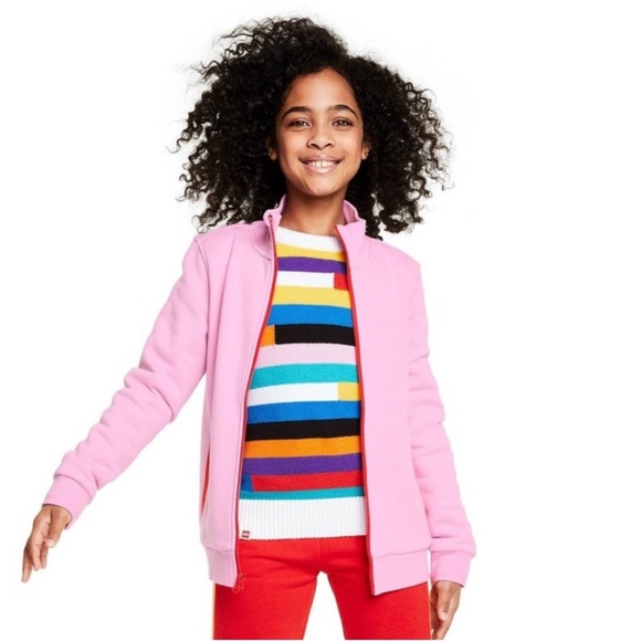Lego x Target Youth 2 Piece Track Jacket + Jogger Set Pink Size Small NEW - Picture 2 of 10